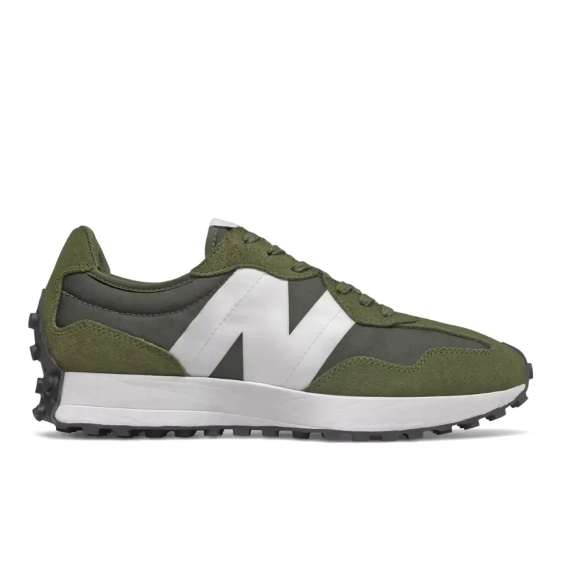 New Balance 327 Olive Olive / White (MS327CPE)