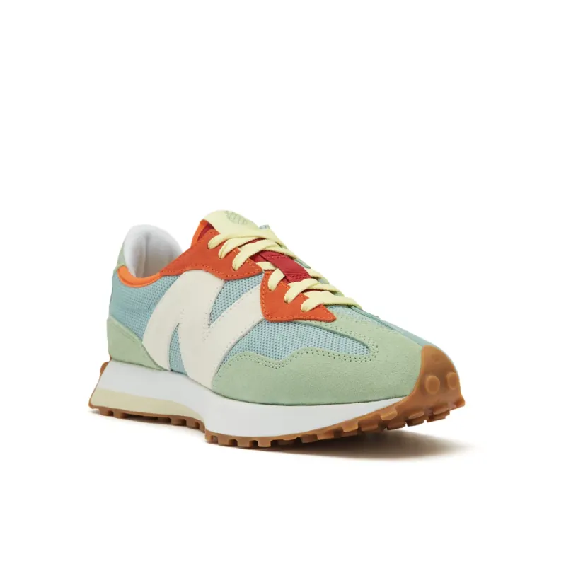 New Balance 327 Todd Snyder Farmer’s Market Pineapple Storm Blue / Light Grey (MS327TSB)
