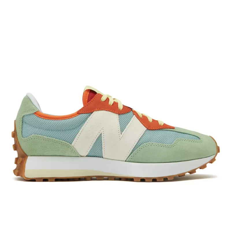 New Balance 327 Todd Snyder Farmer’s Market Pineapple Storm Blue / Light Grey (MS327TSB)