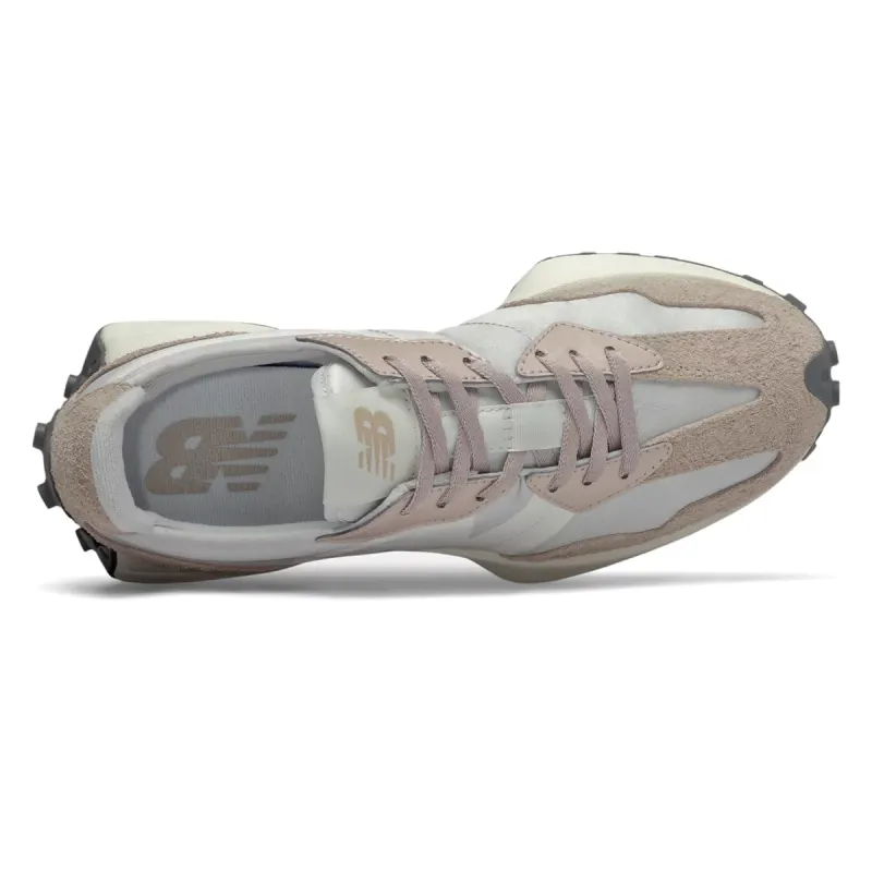New Balance 327 White Birch (W) White / White / Maroon (WS327SFA)