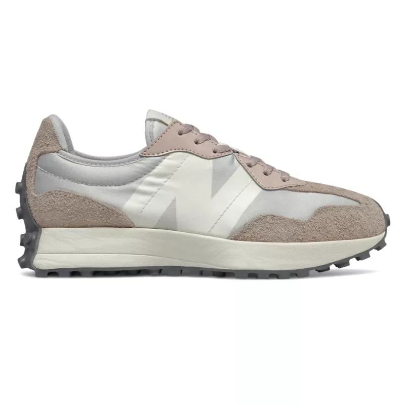 New Balance 327 White Birch (W) White / White / Maroon (WS327SFA)