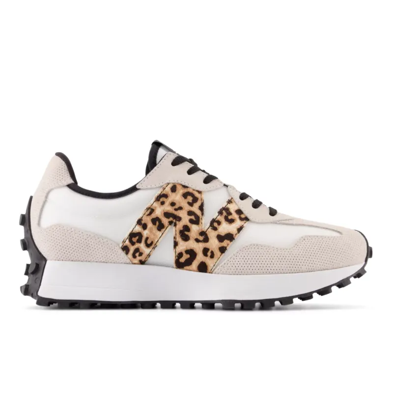 New Balance 327 White Leopard (W) White / Leopard / Taupe (WS327SD)
