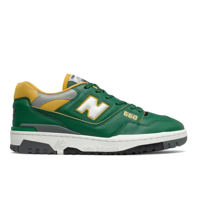 New Balance 550 Dark Green Gold Dark Green / Gold / White (BB550MM1)