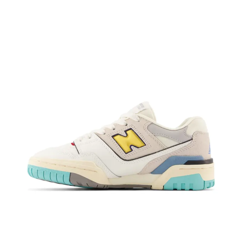 New Balance 550 Sea Salt Yellow (GS) Sea Salt / Yellow / Cream / White / Surf (GSB550SC)