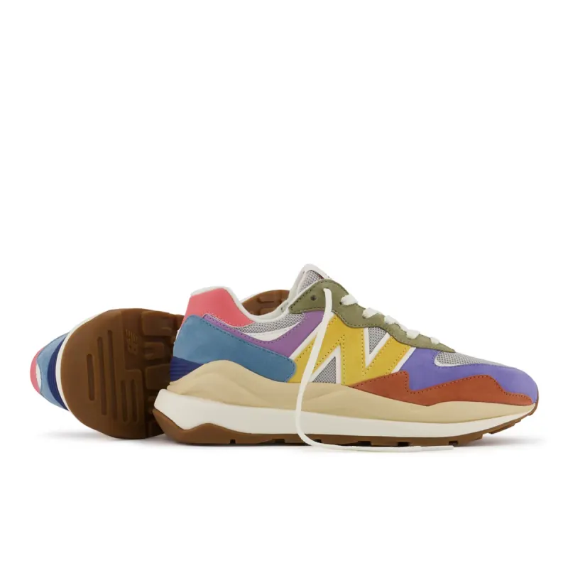 New Balance 57/40 Grey Blue Silver Purple (W) Grey / Blue / Silver / Wheatfield Brown / Blue (W5740GBA)