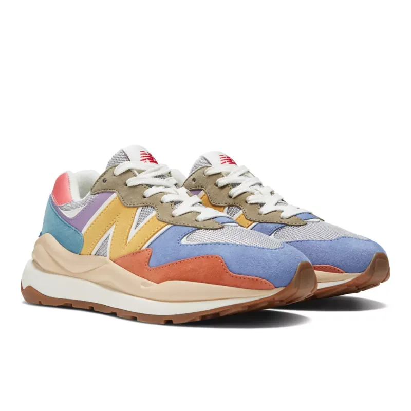 New Balance 57/40 Grey Blue Silver Purple (W) Grey / Blue / Silver / Wheatfield Brown / Blue (W5740GBA)