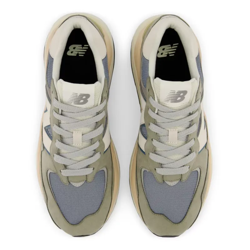 New Balance 57/40 Grey Khaki Blue Vetiver / Mallard Blue (M5740LLG)
