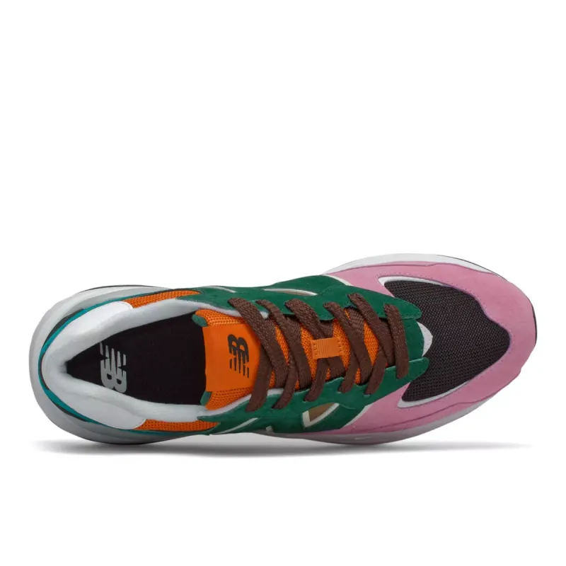 New Balance 57/40 Pink Lemonade Green Black Orange Black / Pink Lemonade (M5740FM1)