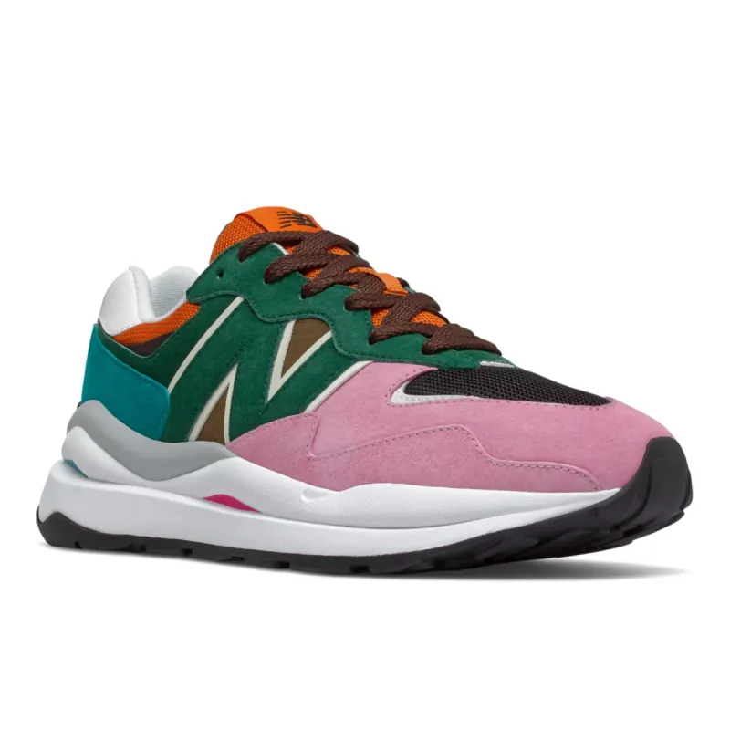 New Balance 57/40 Pink Lemonade Green Black Orange Black / Pink Lemonade (M5740FM1)
