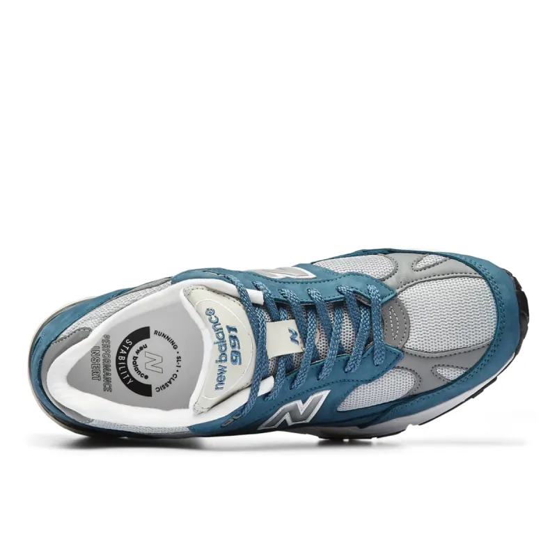 New Balance 991 MiUK Blue Gray / Blue (M991BSG)