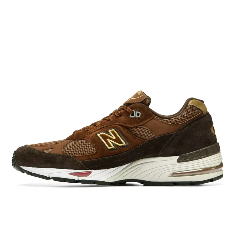 New Balance 991 MiUK CNY Year Of The Ox Black Coffee / Brown (M991YOX)