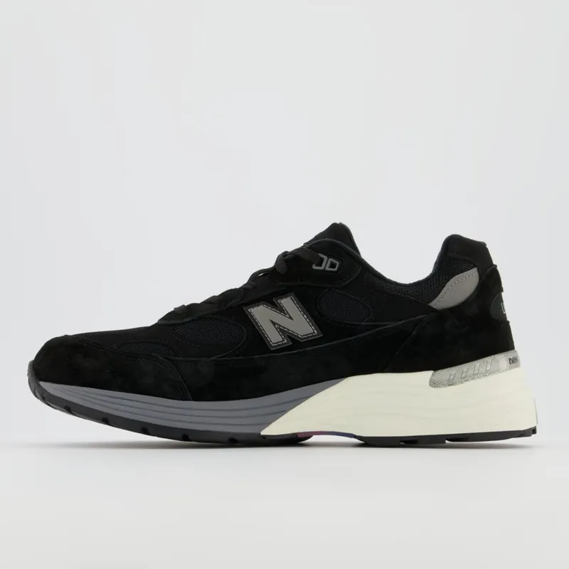 New Balance 992 Black Grey (Made In USA) Black / Grey-white (M992BL)