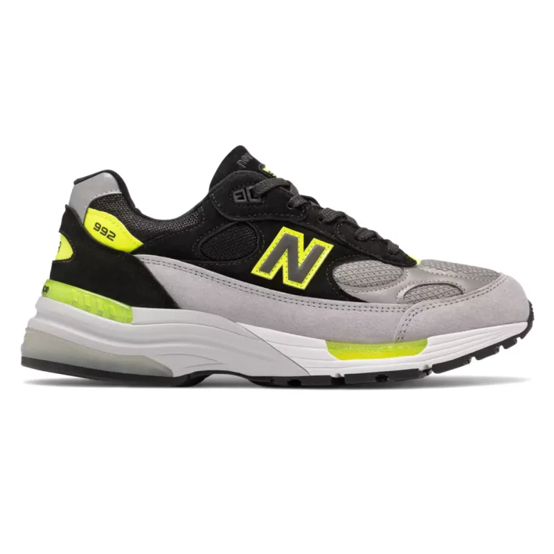 New Balance 992 MiUSA Black Grey Volt Black / Grey-volt (M992TQ)