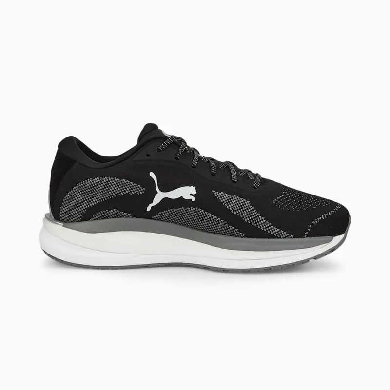 PUMA Magnify Nitro Knit Men Grey Black/Castlerock/White (376907-01)