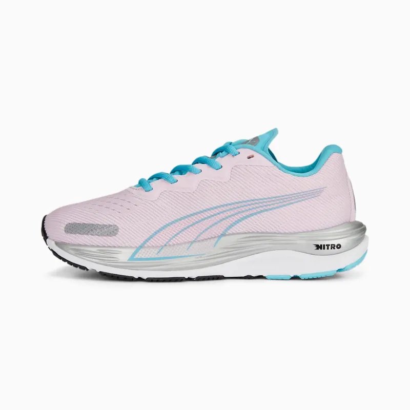PUMA Velocity Nitro 2 Youth Pearl Pink/Hero Blue/White Pearl Pink/Hero Blue/White (392016-03)