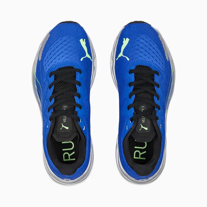 PUMA Velocity Nitro 2 Youth Royal Blue Royal Sapphire/Fizzy Lime (392016-02)
