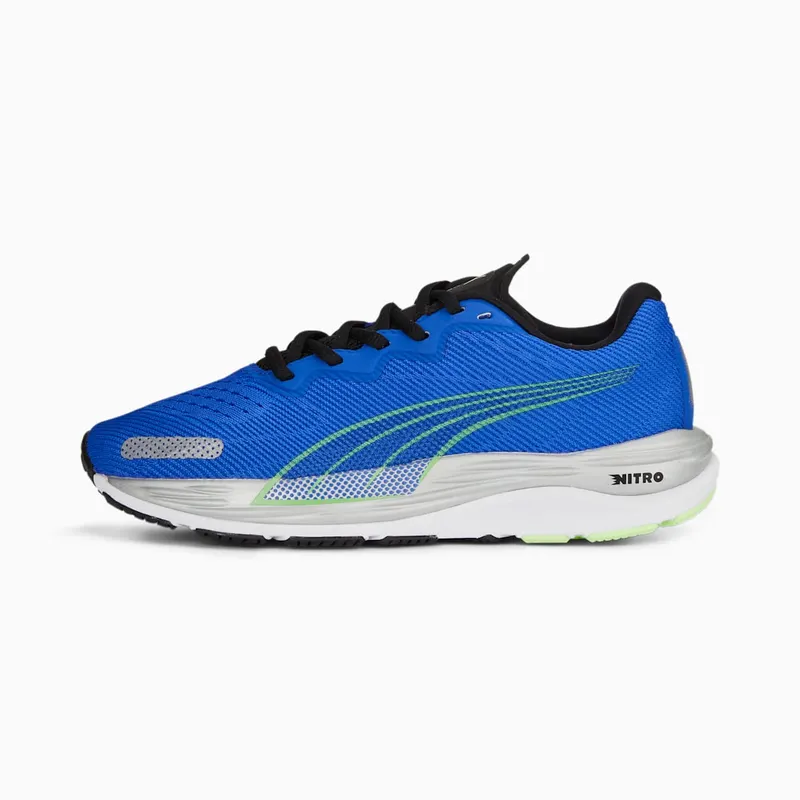 PUMA Velocity Nitro 2 Youth Royal Blue Royal Sapphire/Fizzy Lime (392016-02)