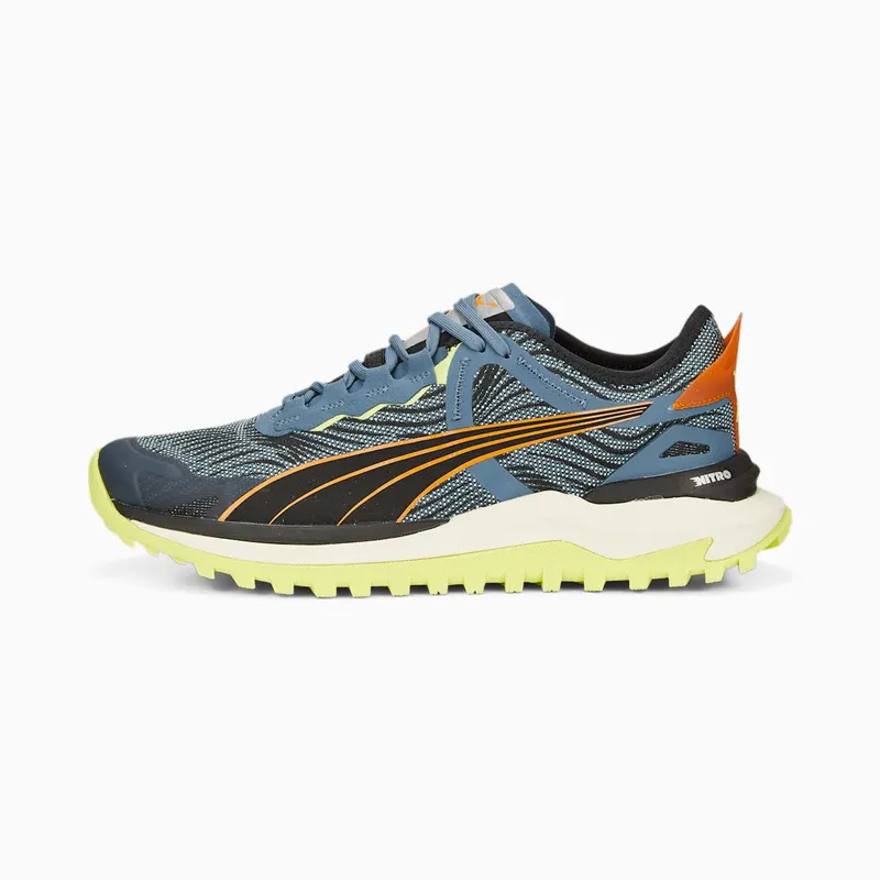 PUMA Voyage Nitro 2 Men Blue Wash/Orange Brick/Black Blue Wash/Orange Brick/Black (376919-02)
