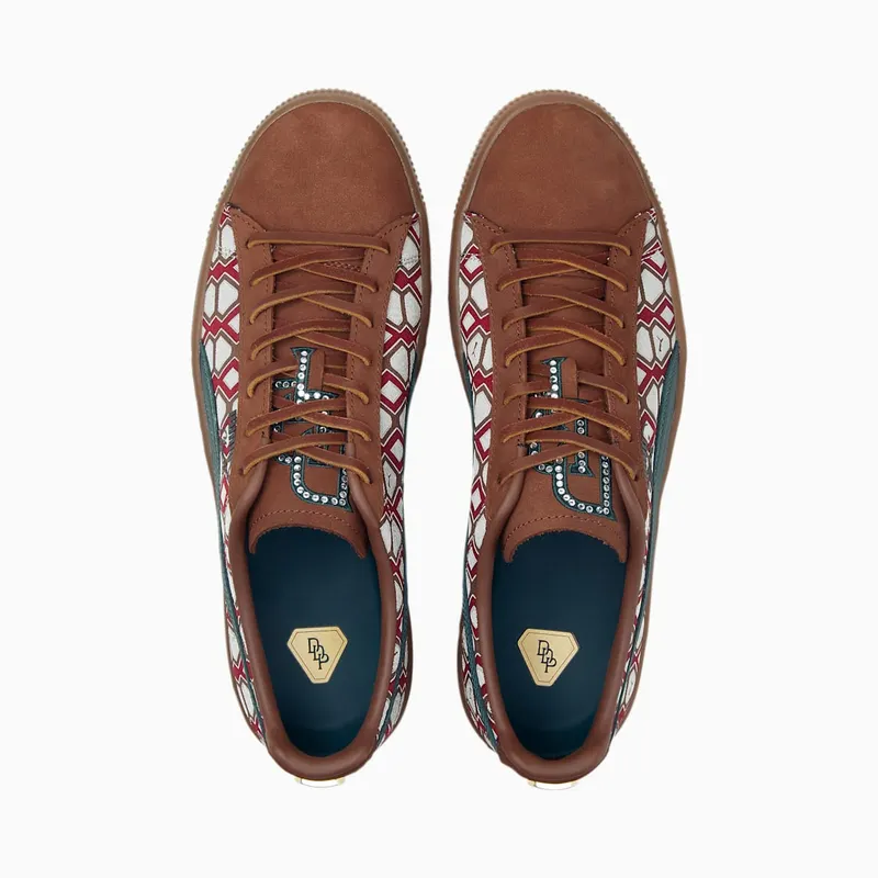 Puma Clyde Tassle Dapper Dan Frair Brown (388170-01)