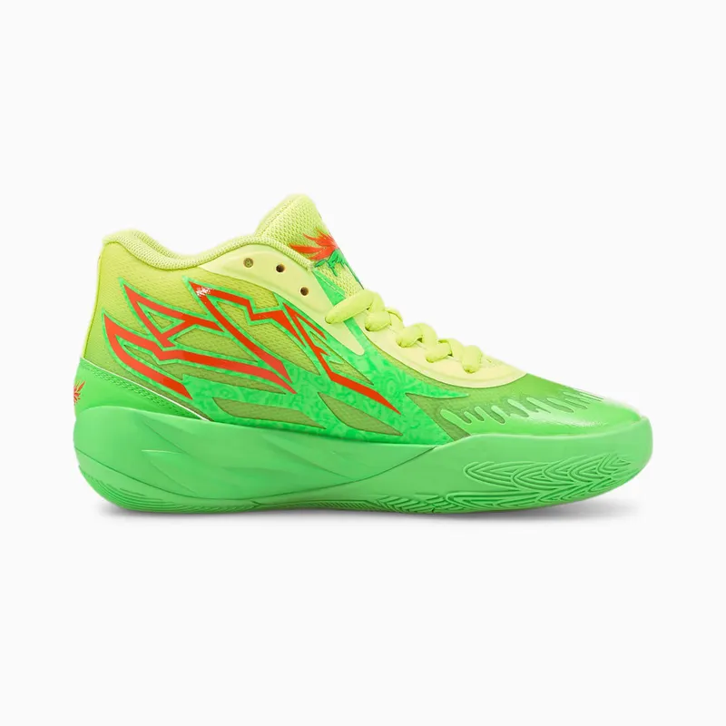 Puma LaMelo Ball MB.02 Nickelodeon Slime (GS) (377610-01)