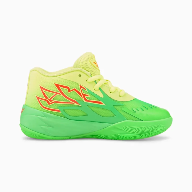 Puma LaMelo Ball MB.02 Nickelodeon Slime (PS) (388667-01)