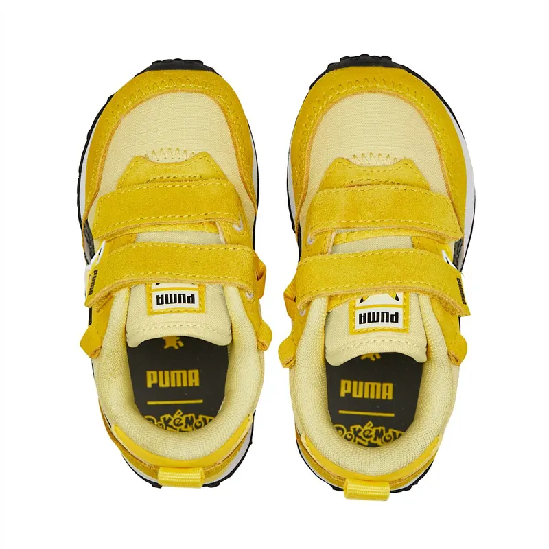 Puma x Poku00e9mon Pikachu Rider FV sneakers geel(387817-01)