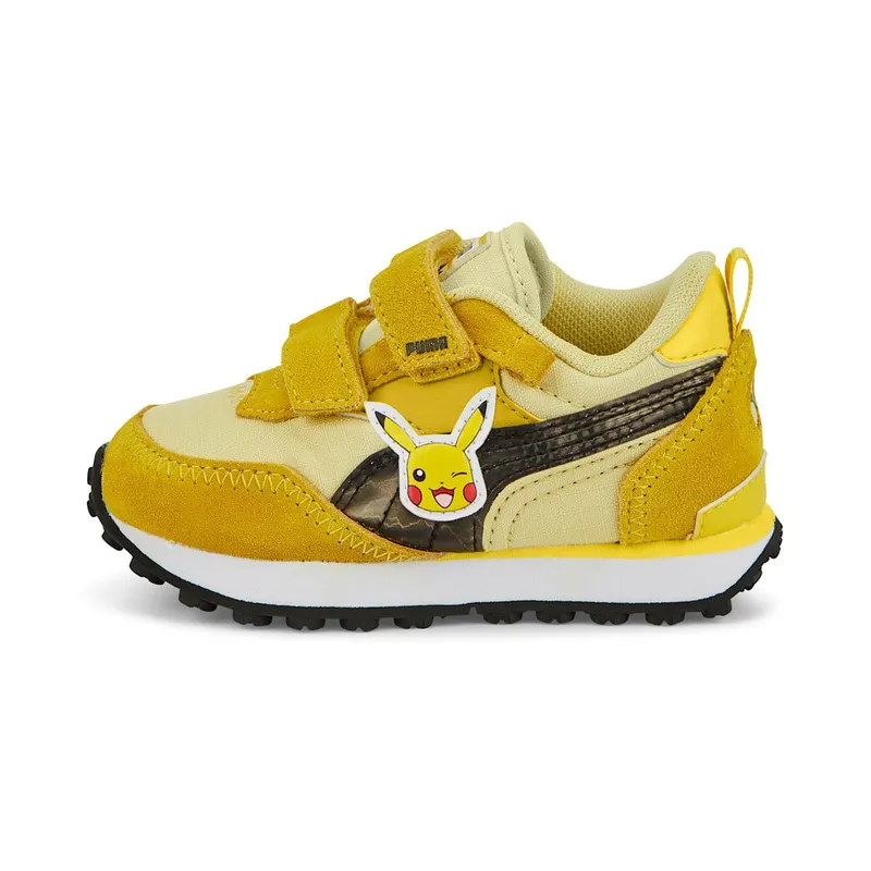 Puma x Poku00e9mon Pikachu Rider FV sneakers geel(387817-01)