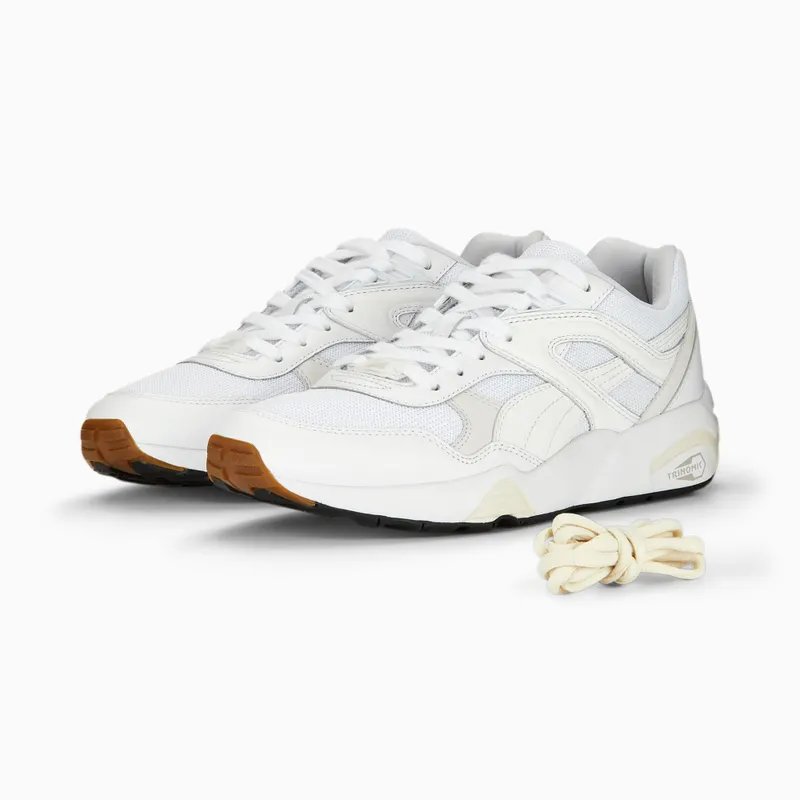 Puma R698 75Y PRM Wit/Grijs (393403-02)