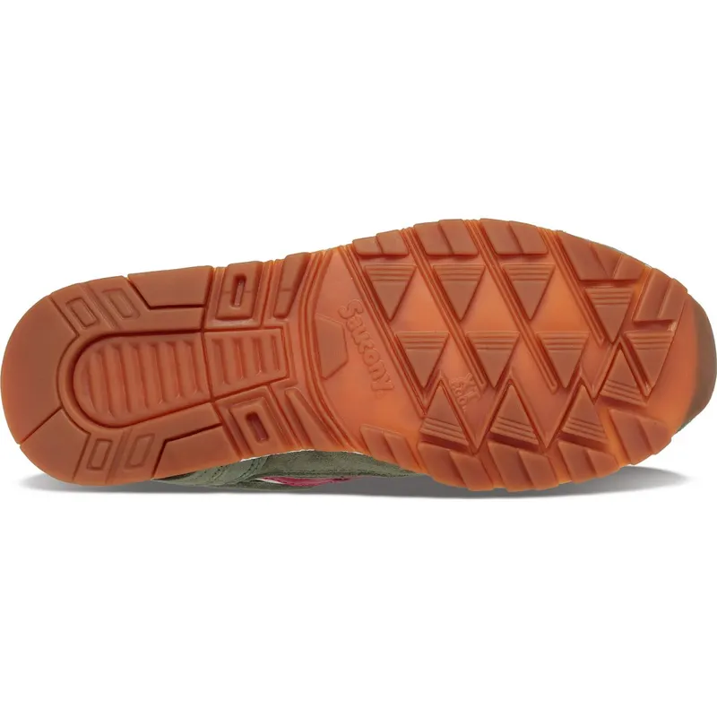 Saucony Shadow 6000 Up There Doors To The World Olive / Natural / Vibrant Pink (S70570-1)
