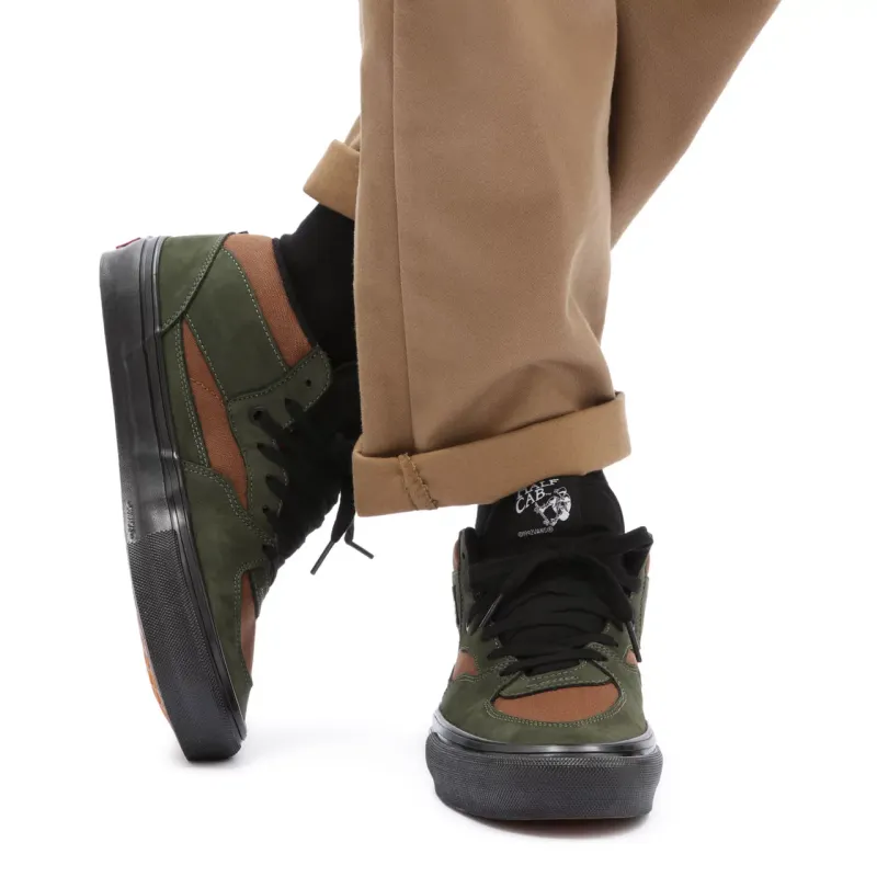 Vans Half Cab Beef And Broccoli Dark Green / Brown / Black (VN0A5FCD89J)