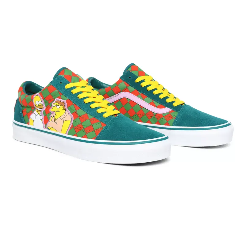 Vans Old Skool The Simpsons Moe’s Green / Red (VN0A4BV521L)
