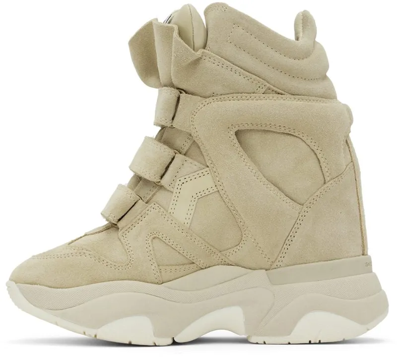 Isabel Marant Beige Balskee Sneakers (00MBK0491-00M029S)