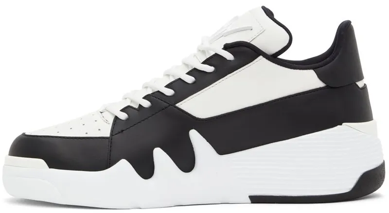Giuseppe Zanotti Black & White Talon Sneakers (RM10005-89534)