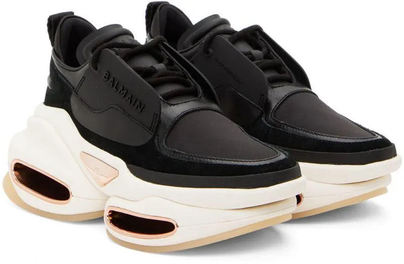 Balmain Black B-Bold Sneakers (YN1VI541LSHD)