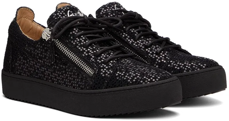 Giuseppe Zanotti Black Frankie Sneakers (RU20009-92929)