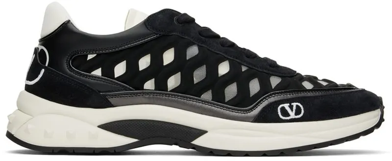 Valentino Garavani Off-White Ready Go Runner Low Sneakers (1W2S0EA5NHR)