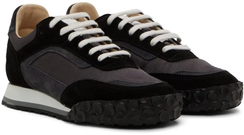 Spalwart Black Track Trainer Sneakers (65039735995)