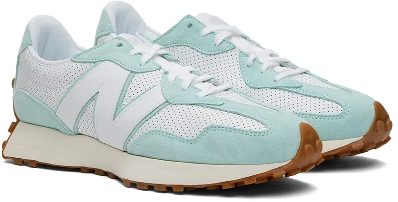 New Balance Blue 327 Sneakers (MS327PP)