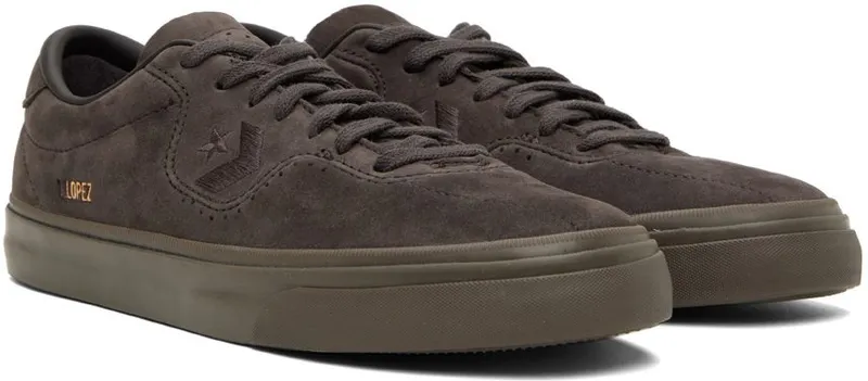 Converse Brown Louie Lopez Pro OX Sneakers (172628C)
