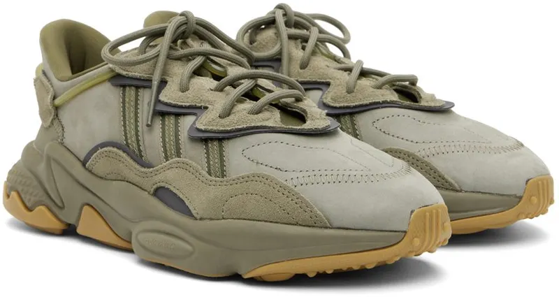 adidas OZWEEGO Grey / Legend Earth / Raw Khaki (EE6461)