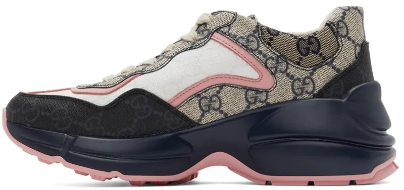 Gucci Multicolor GG Rhyton Sneakers (692902 UIQ30)