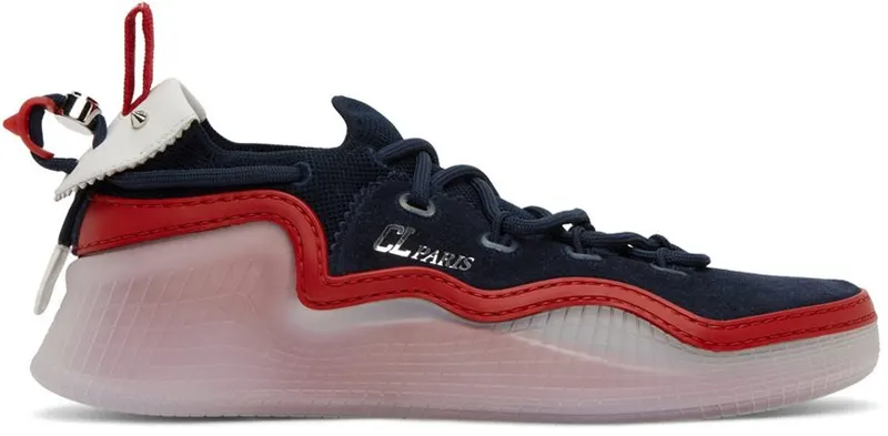 Christian Louboutin Navy Arpoador Sneakers (1220976)