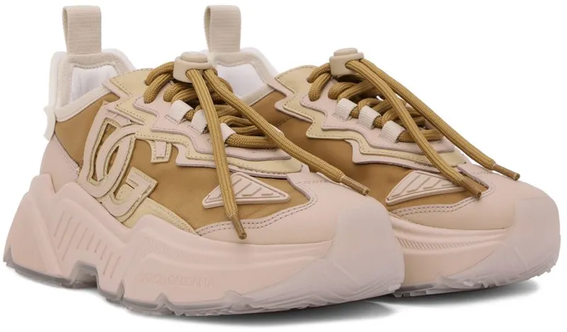 Dolce & Gabbana Pink Daymaster Sneakers (CK1908 AQ355)