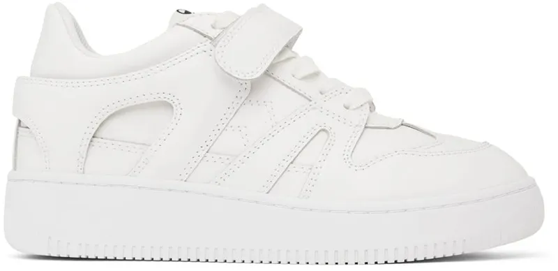 Isabel Marant White Baps Sneakers (00MBK0612-00M033S)