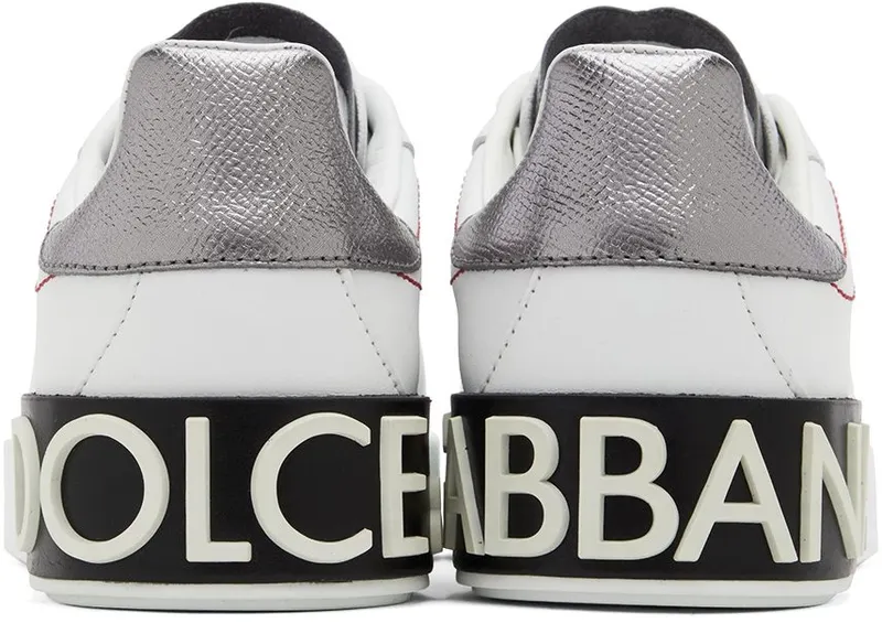 Dolce & Gabbana White Portofino Sneakers (CK1587 AH527)