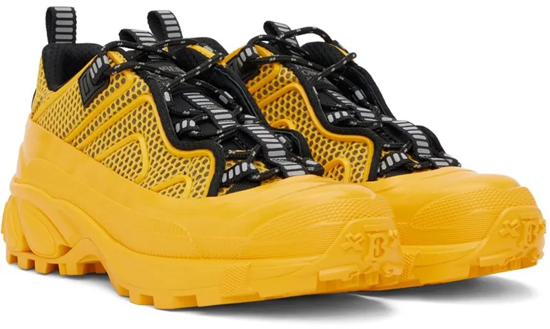 Burberry Yellow Madelina Sneakers (8051087)