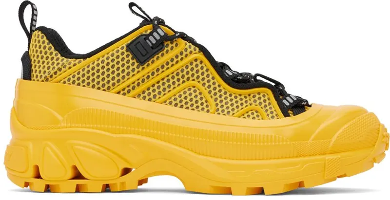 Burberry Yellow Madelina Sneakers (8051087)