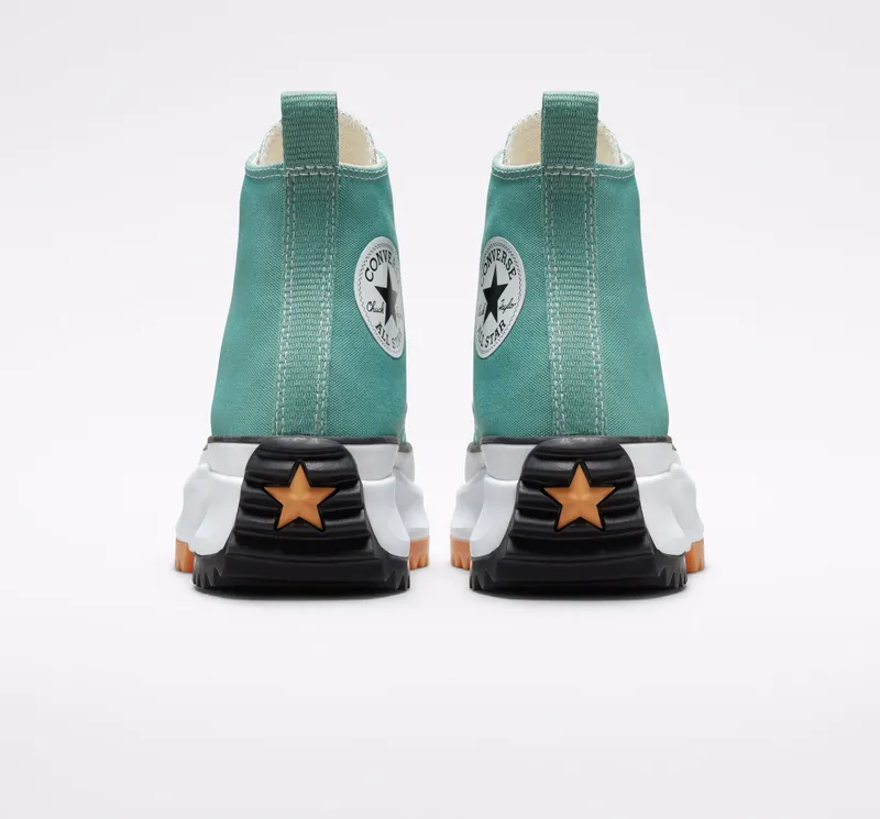 Converse Run Star Hike Platform Seizoenskleur Jade Unity/zwart/wit