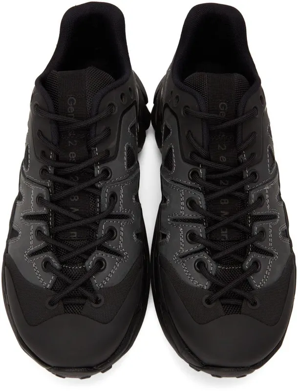Moncler Genius 2 Moncler 1952 Black Silencio Sneakers (H10924M70600M1861)
