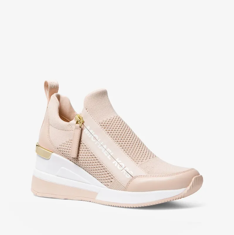 Michael Kors MK Willis Stretch Knit Trainer – Soft Pink (43S3WIFS1D-1663)